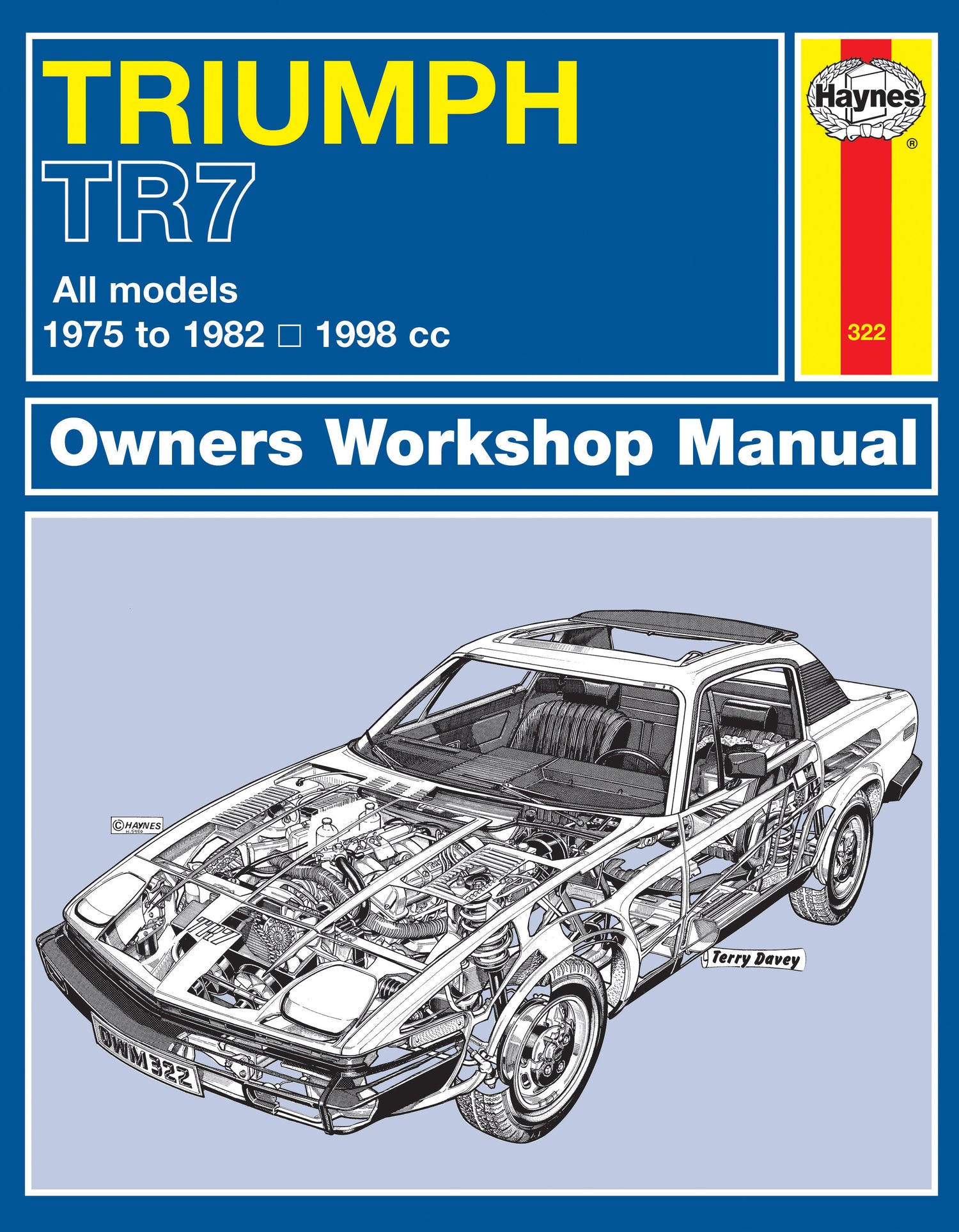 Triumph TR7 (75 - 82) Haynes Repair Manual