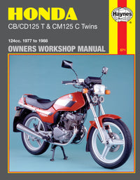 Honda CB/CD125T & CM125C Twins (77 - 88) Haynes Repair Manual
