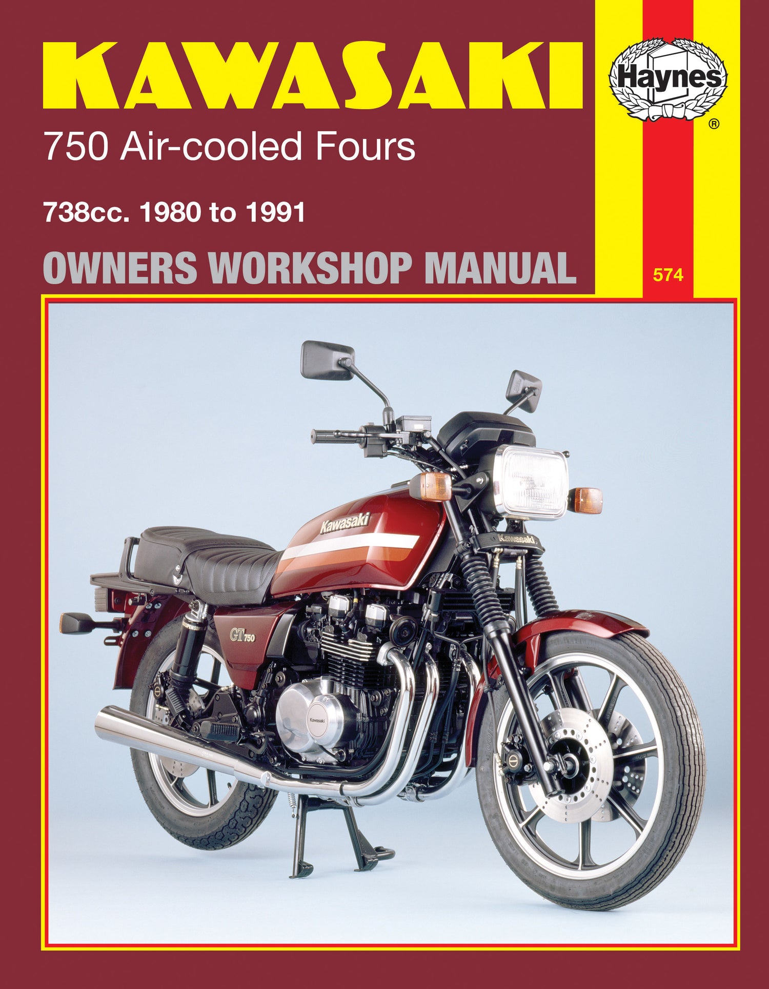 Kawasaki 750 Air-cooled Fours (80 - 91) Haynes Repair Manual