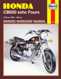 Honda CB650 sohc Fours (78 - 84) Haynes Repair Manual