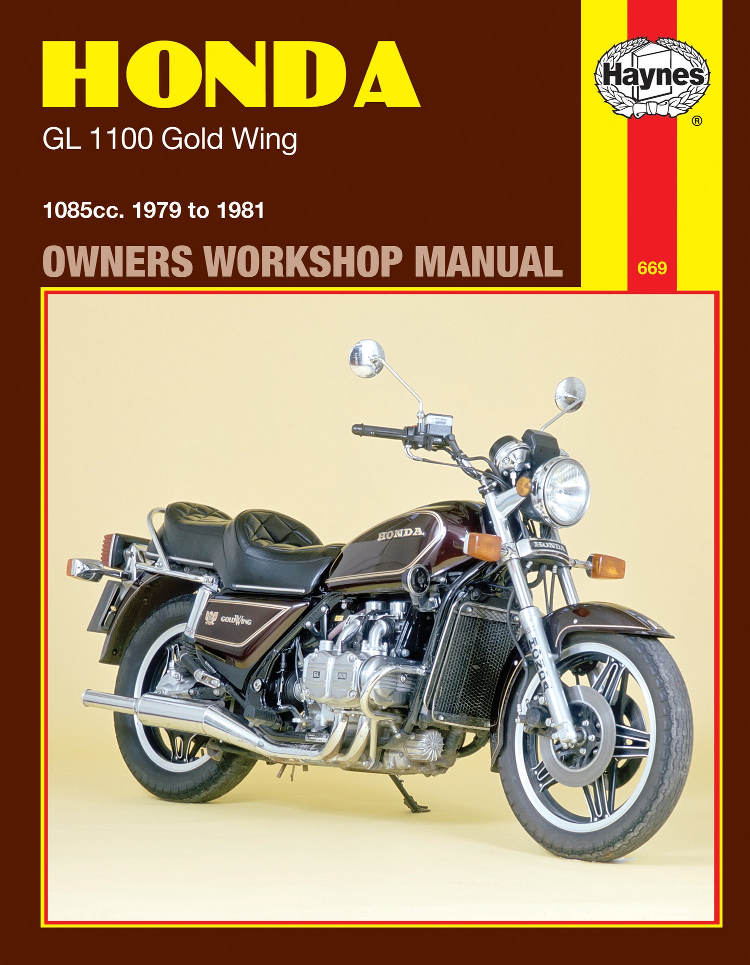 Honda GL1100 Gold Wing (79 - 81) Haynes Repair Manual