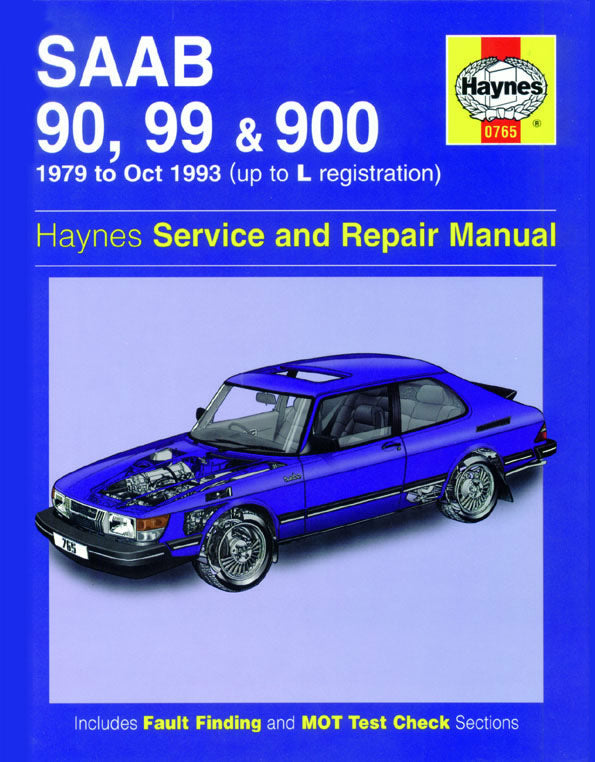 Saab 90, 99 & 900 Petrol (79 - Oct 93) Haynes Repair Manual