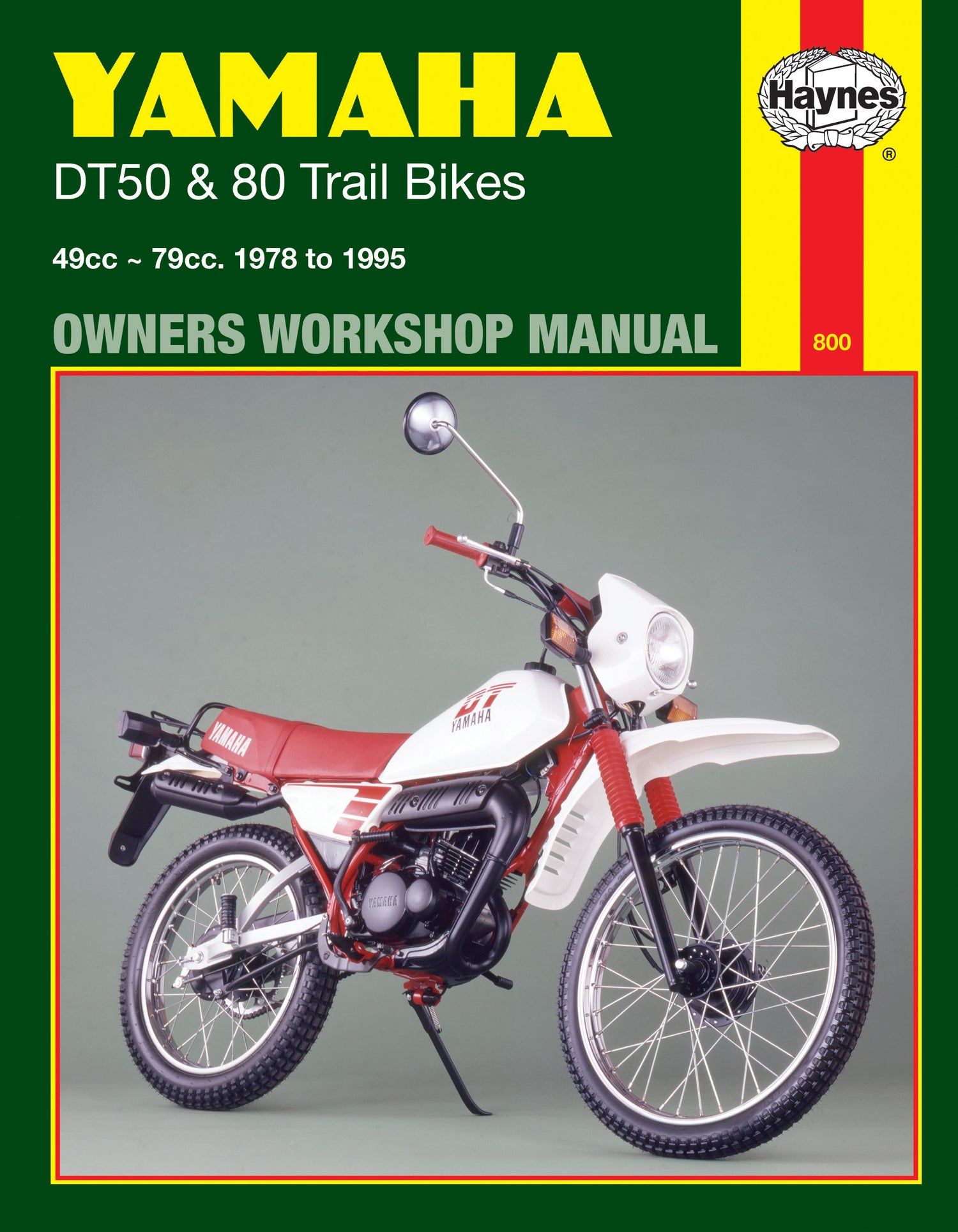 Yamaha DT50 & 80 Trail Bikes (78 - 95) Haynes Repair Manual