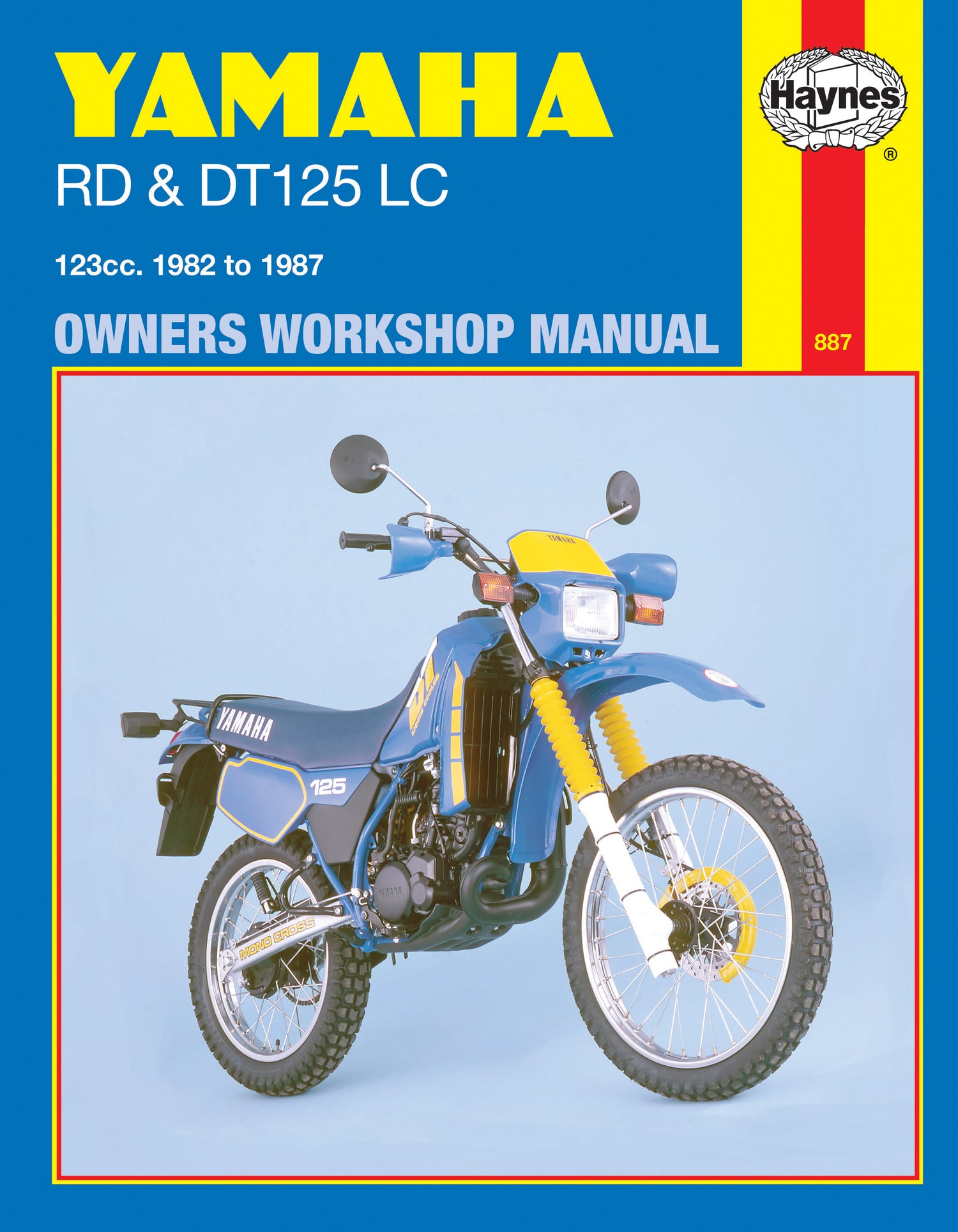 Yamaha RD & DT125LC (82 - 87) Haynes Repair Manual