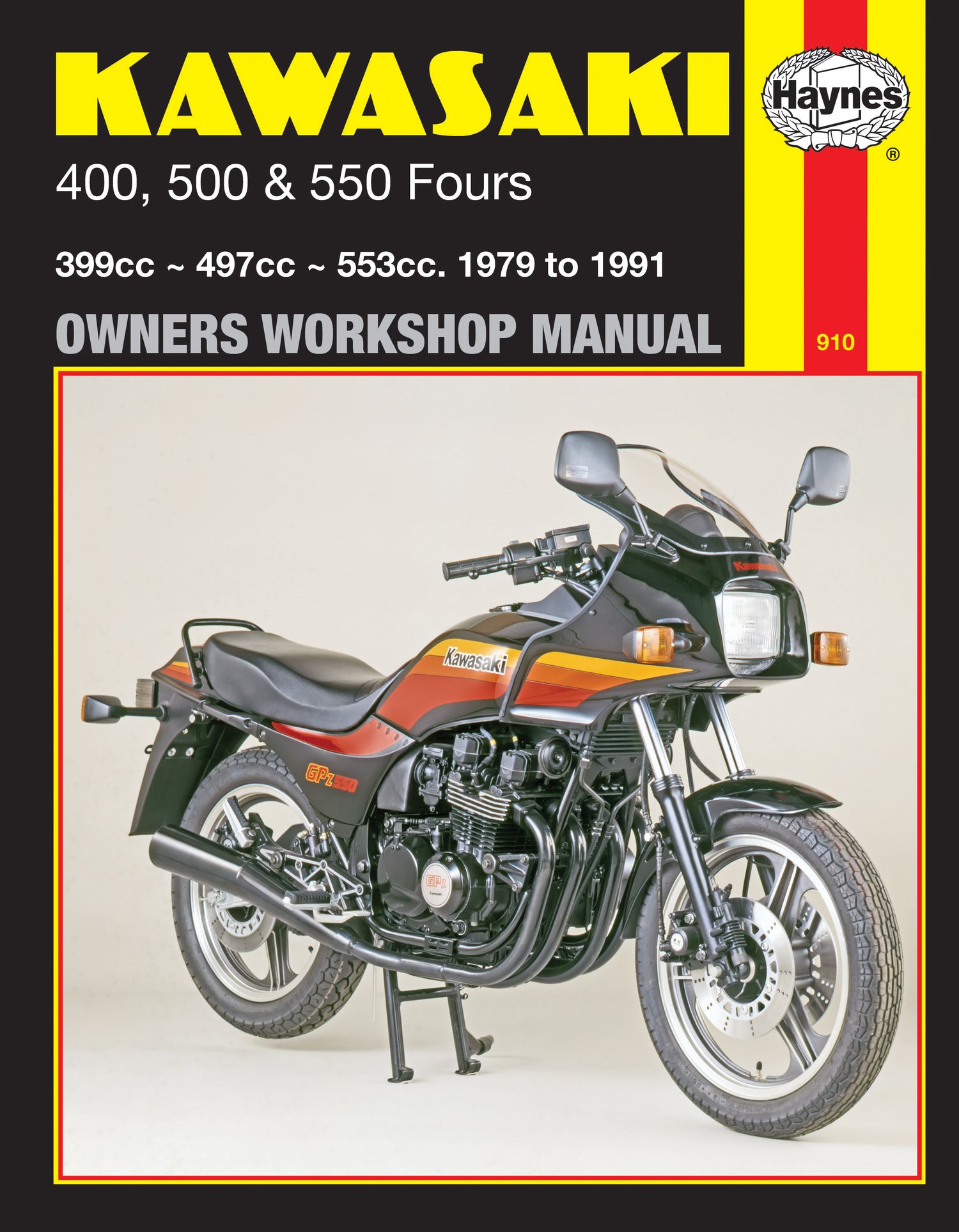 Kawasaki 400, 500 & 550 Fours (79 - 91) Haynes Repair Manual