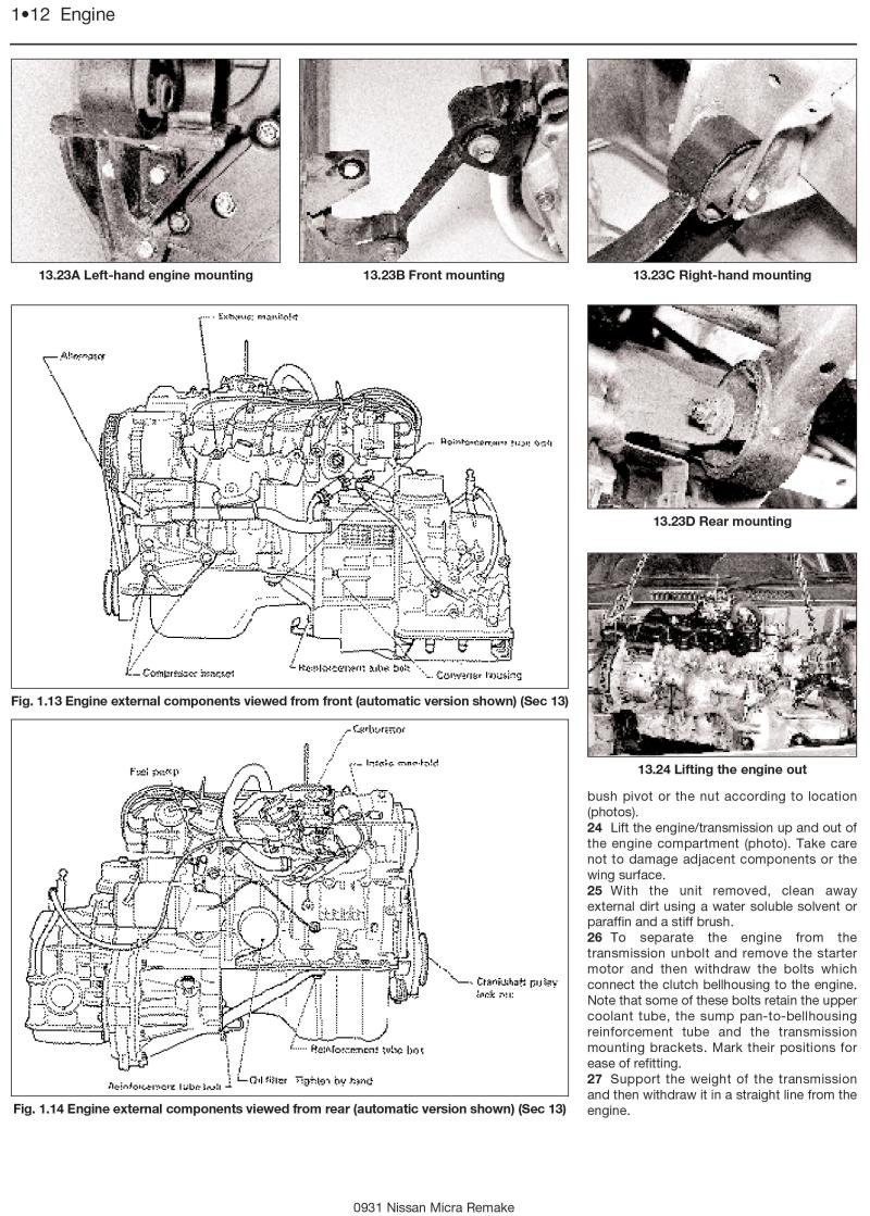 Nissan Micra (83 - Jan 93) Haynes Repair Manual