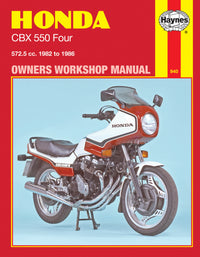 Honda CBX550 Four (82 - 86) Haynes Repair Manual - Digital Edition