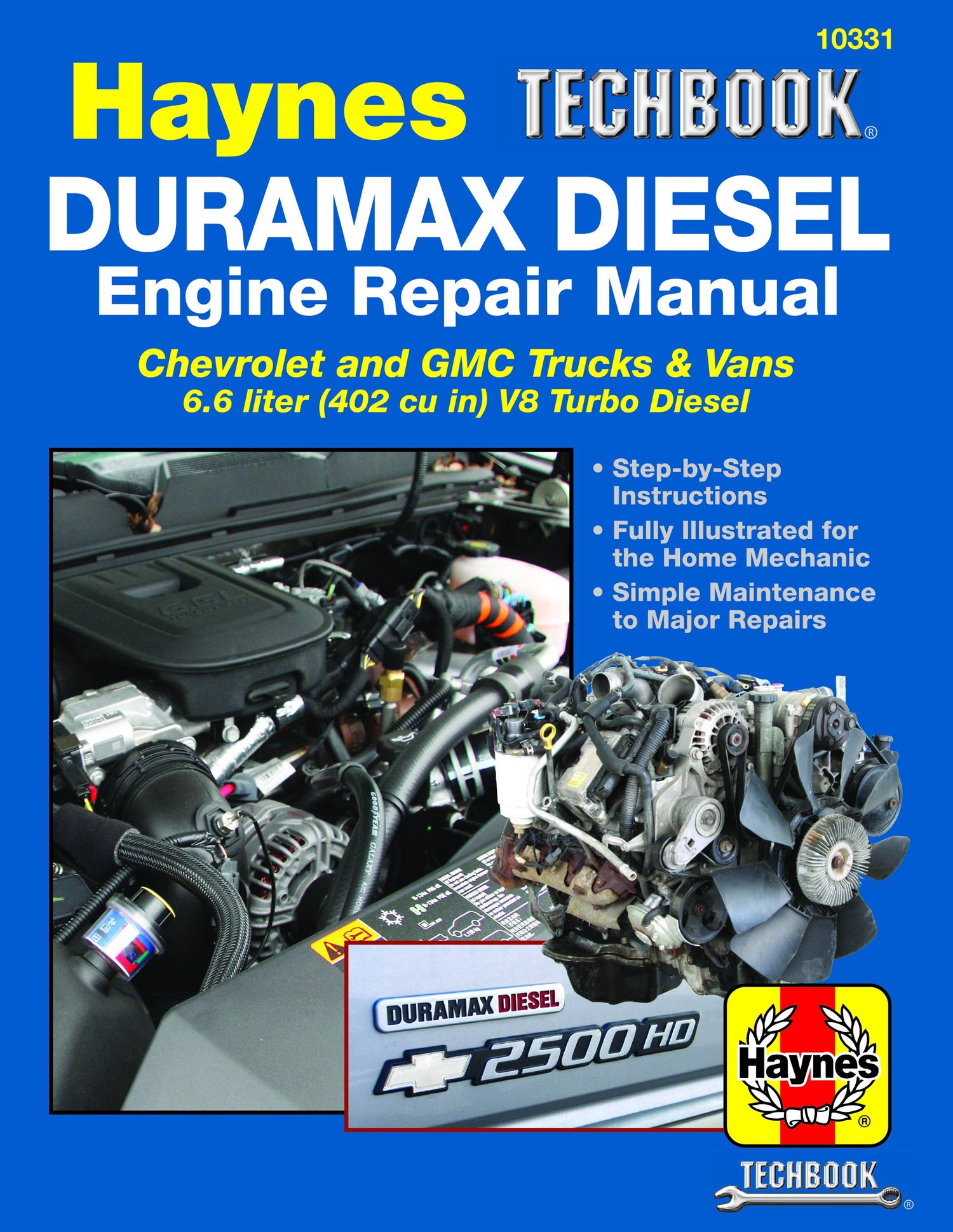 Duramax Diesel Engine for Chevrolet & GMC Trucks and Vans (01-12) Haynes Online Techbook