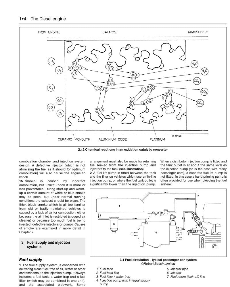 Ford 1.6 & 1.8 litre Diesel Engine (84 - 96) Haynes Repair Manual