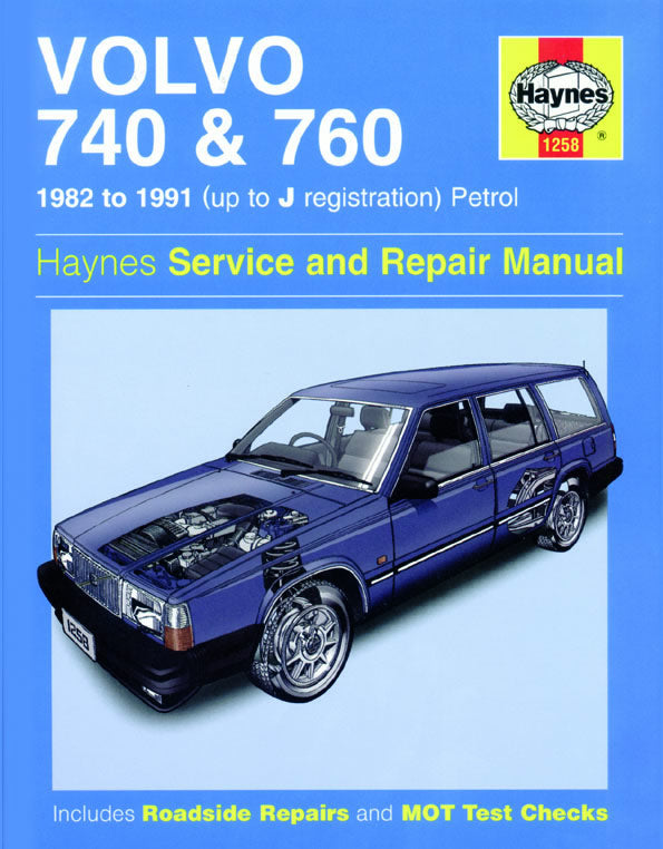 Volvo 740 & 760 Petrol (82 - 91) Haynes Repair Manual