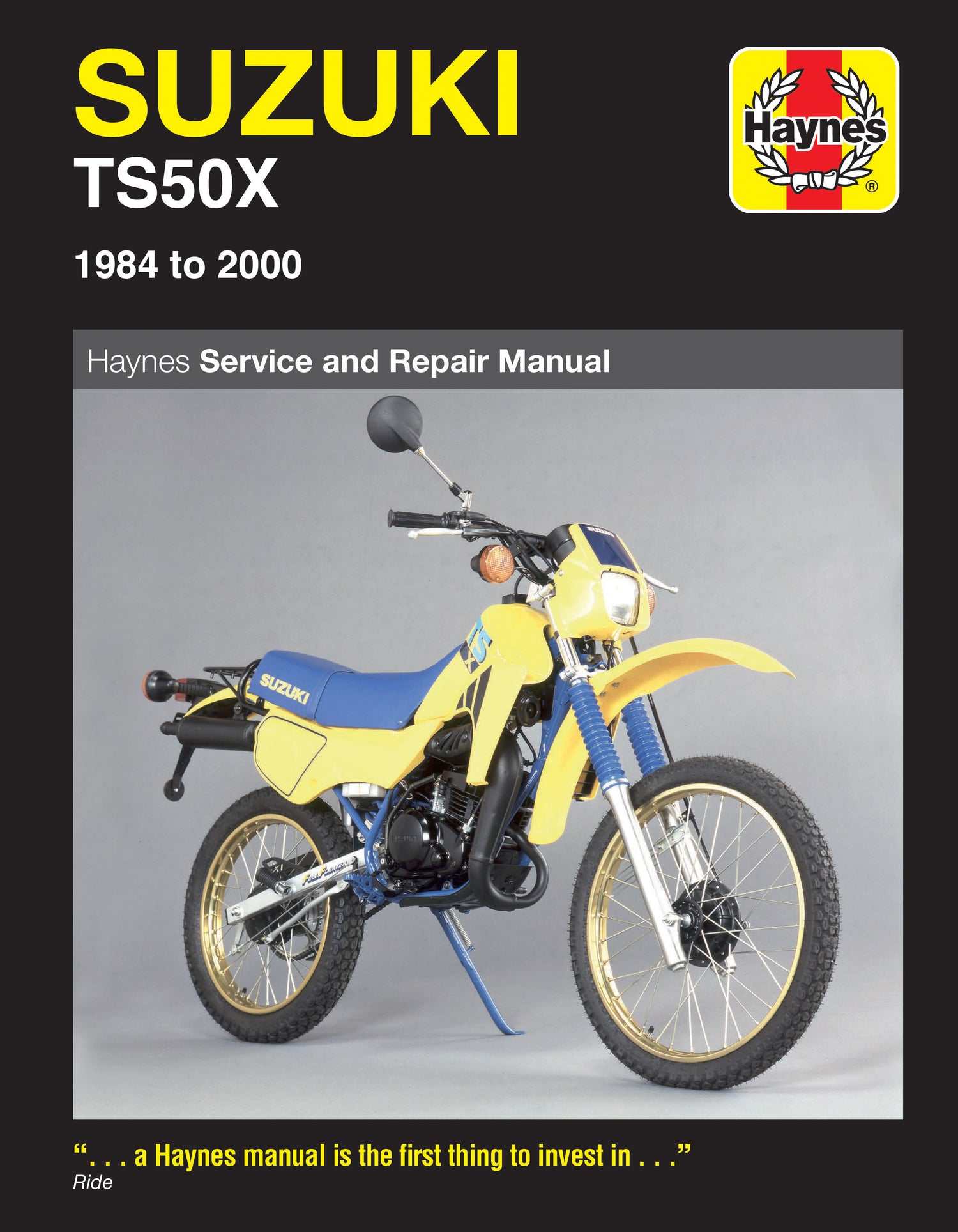 Suzuki TS50X (84 - 00) Haynes Repair Manual