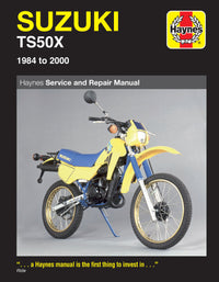 Suzuki TS50X (84 - 00) Haynes Repair Manual