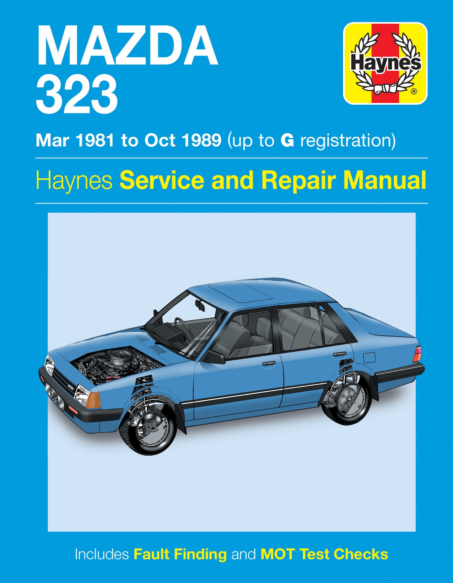Mazda 323 (Mar 81 - Oct 89) Haynes Repair Manual