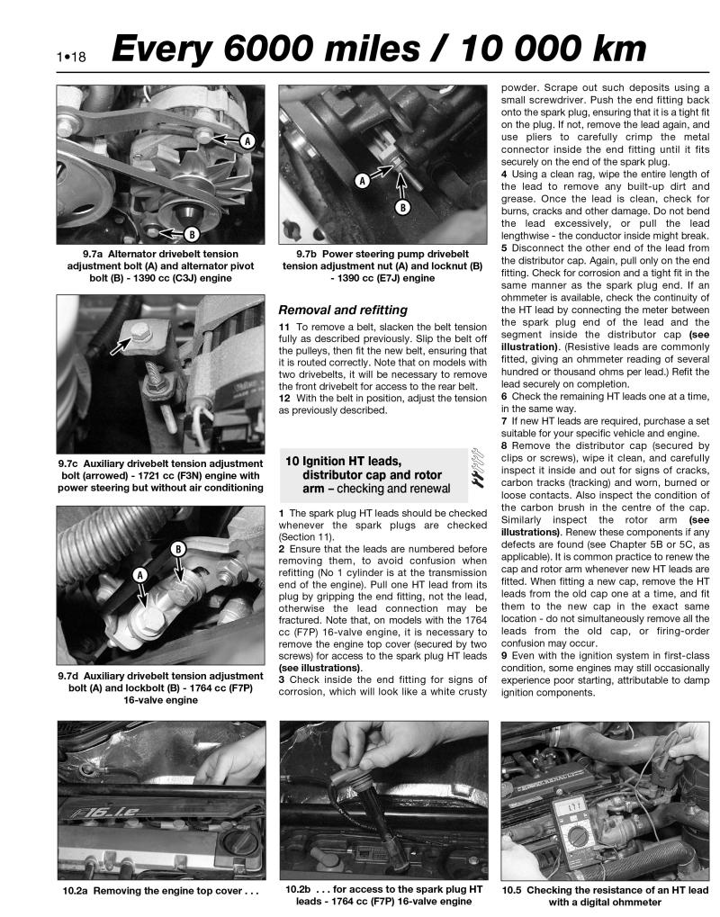 Renault 19 Petrol (89 - 96) Haynes Repair Manual
