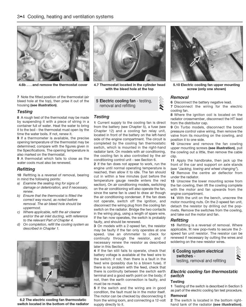 Saab 9000 (4-cyl) (85 - 98) Haynes Repair Manual