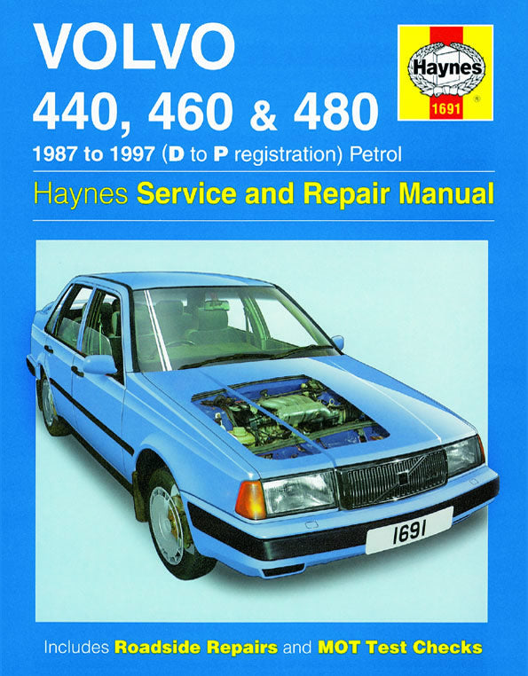 Volvo 440, 460 & 480 Petrol (87 - 97) Haynes Repair Manual