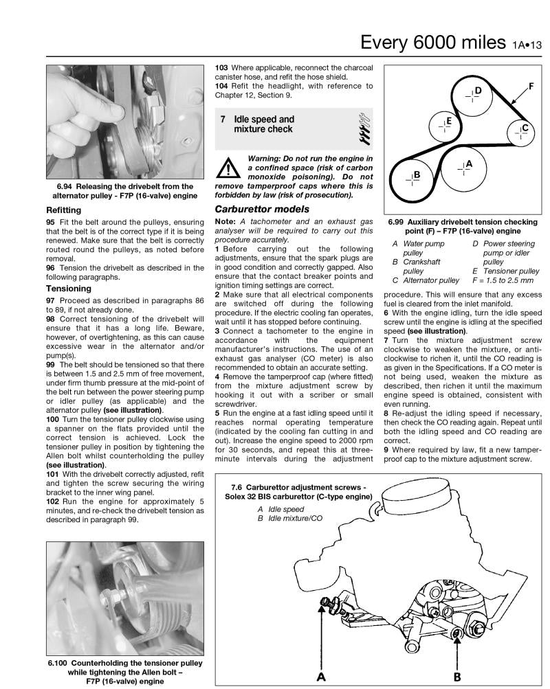 Renault Clio Petrol (91 - May 98) Haynes Repair Manual