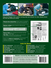 Peugeot 106 Petrol & Diesel (91 - 04) Haynes Repair Manual