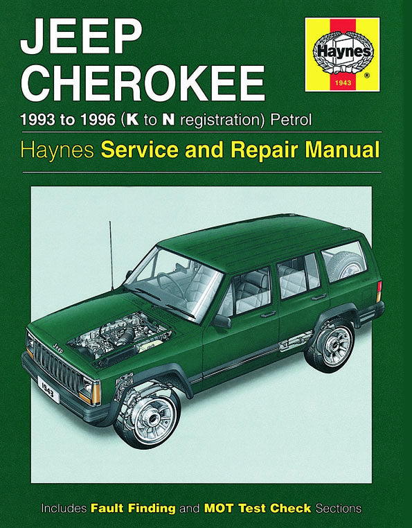 Jeep Cherokee Petrol (93 - 96) Haynes Repair Manual