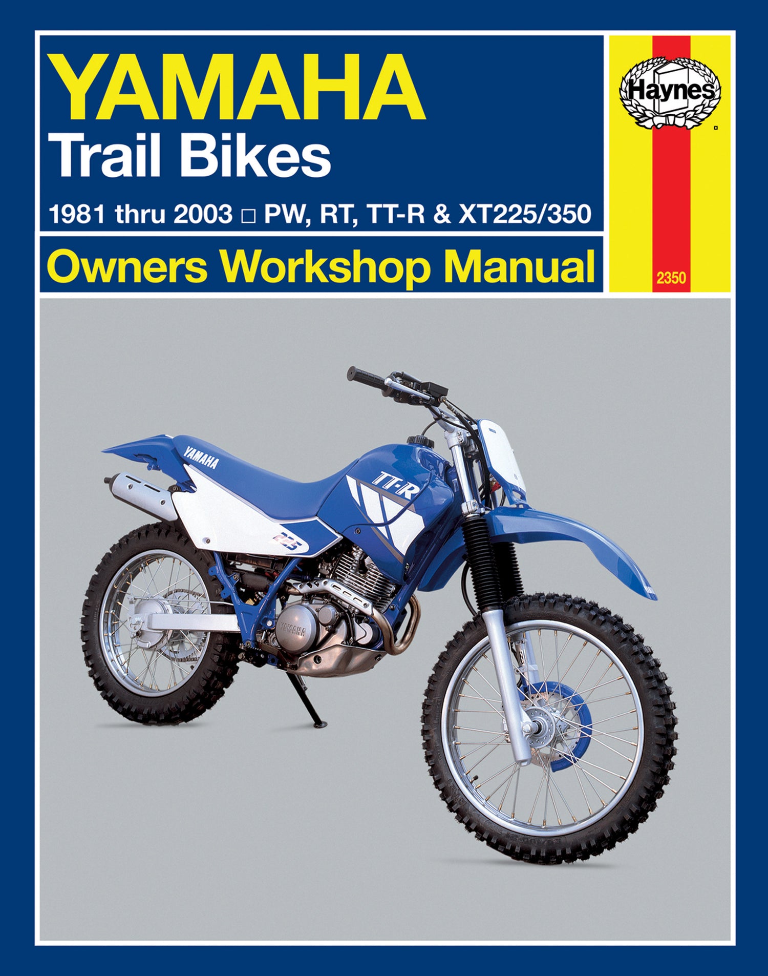Yamaha Trail Bikes (81 - 16) Haynes Repair Manual