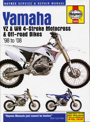 Yamaha Motorcycle Owner Workshop Manuals