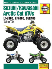 Suzuki/Kawasaki Arctic Cat ATVs (03 - 09) Haynes Repair Manual