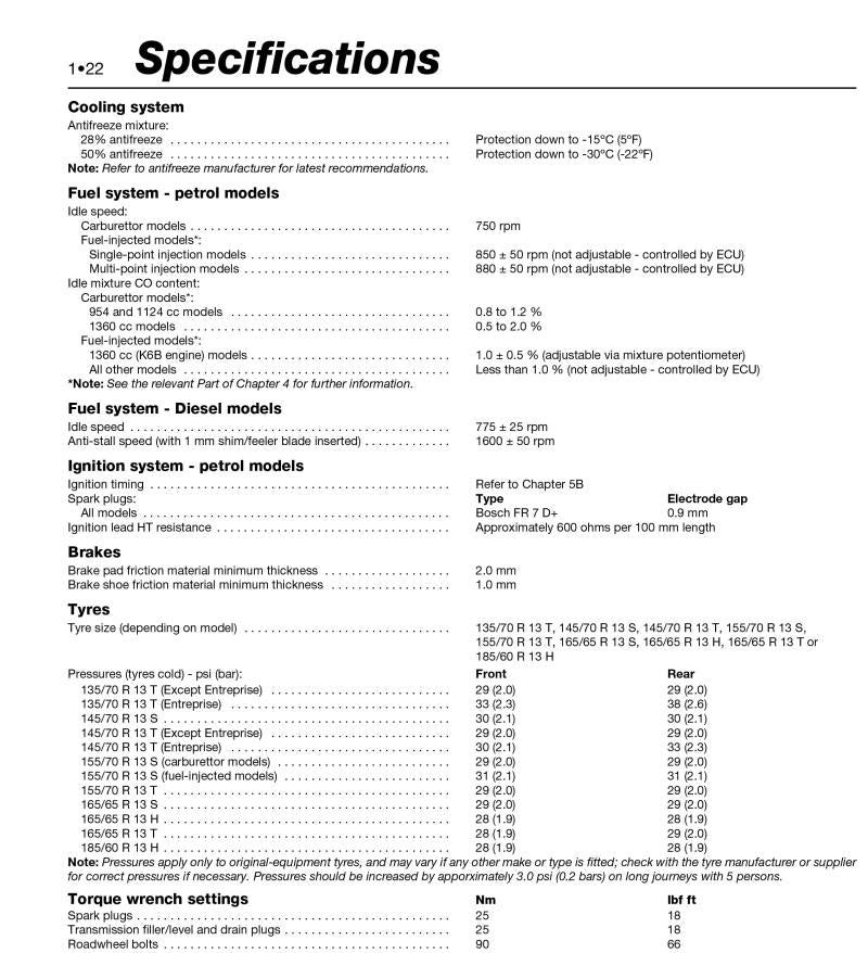 Citroen AX Petrol & Diesel (87 - 97) Haynes Repair Manual
