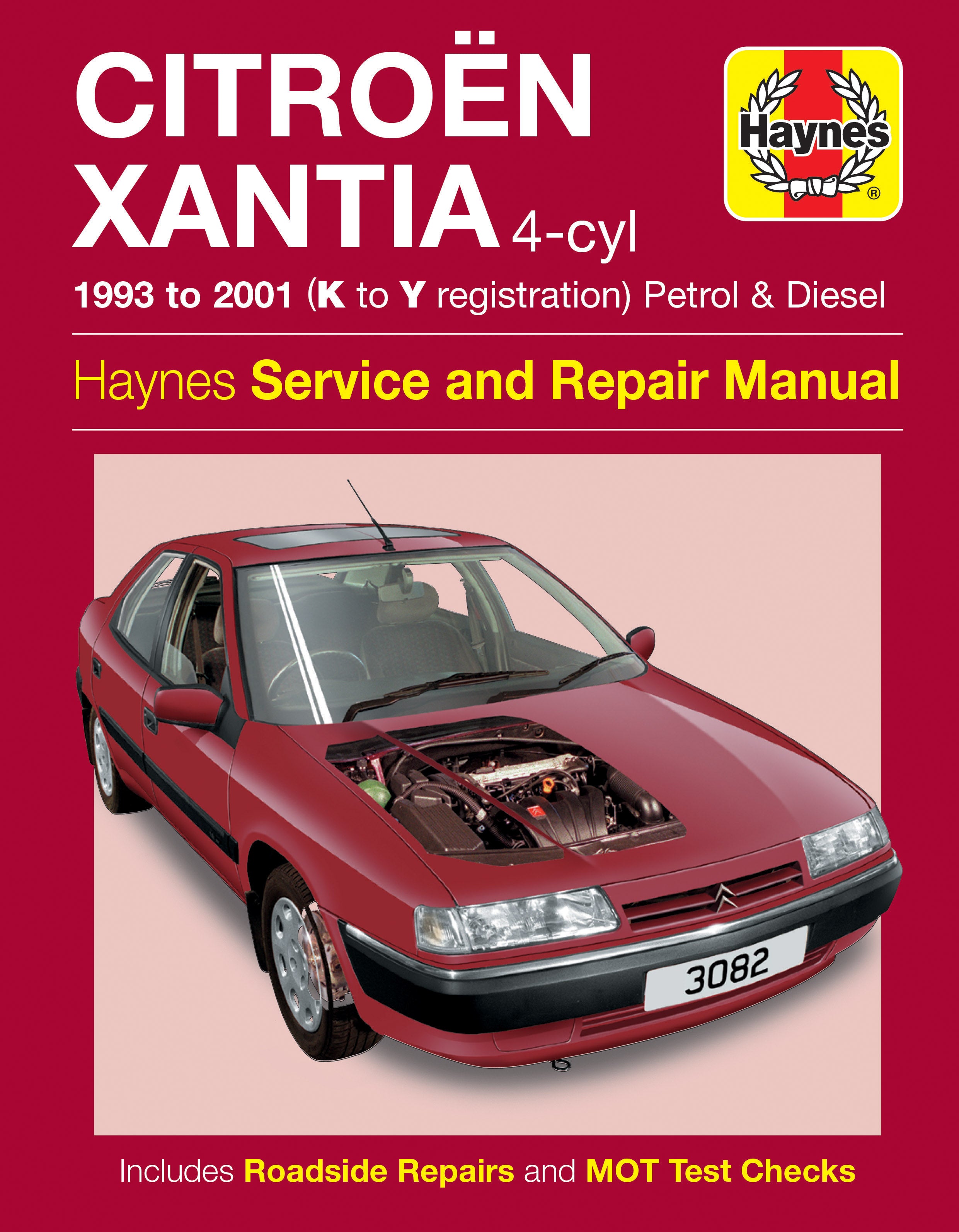 Citroen Xantia Petrol & Diesel (93 - 01) Haynes Repair Manual