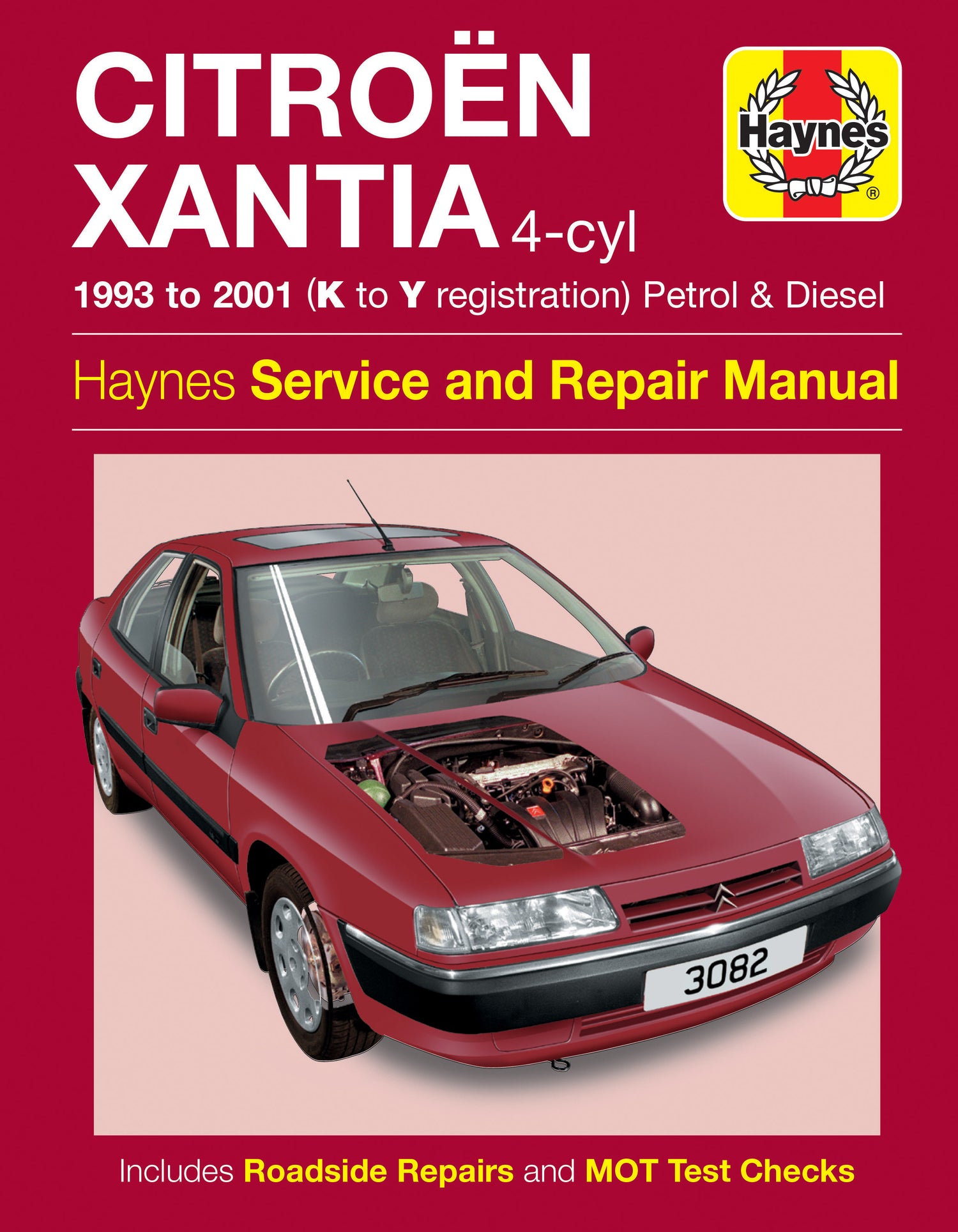 Citroen Xantia Petrol & Diesel (93 - 01) Haynes Repair Manual