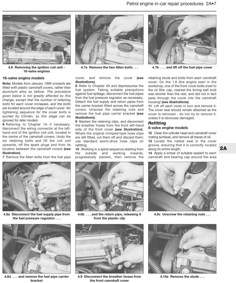 Citroen Xantia Petrol & Diesel (93 - 01) Haynes Repair Manual