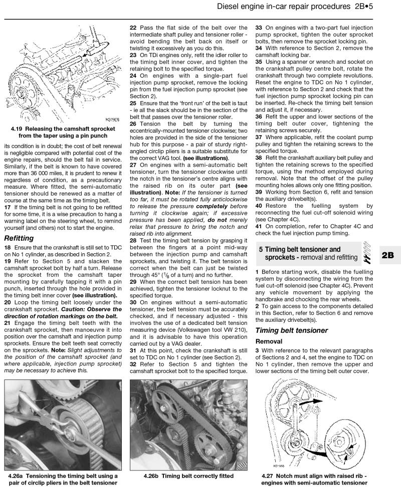 VW Golf & Vento Petrol & Diesel (Feb 92 - Mar 98) Haynes Repair Manual