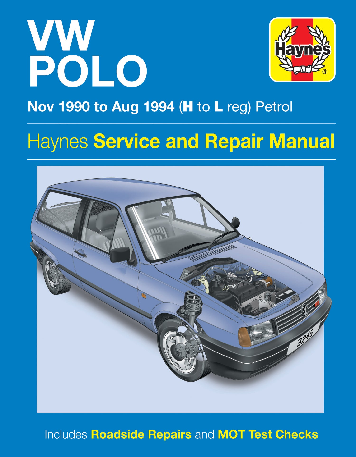 VW Polo Petrol 1990 - 1994 Haynes Repair Manual