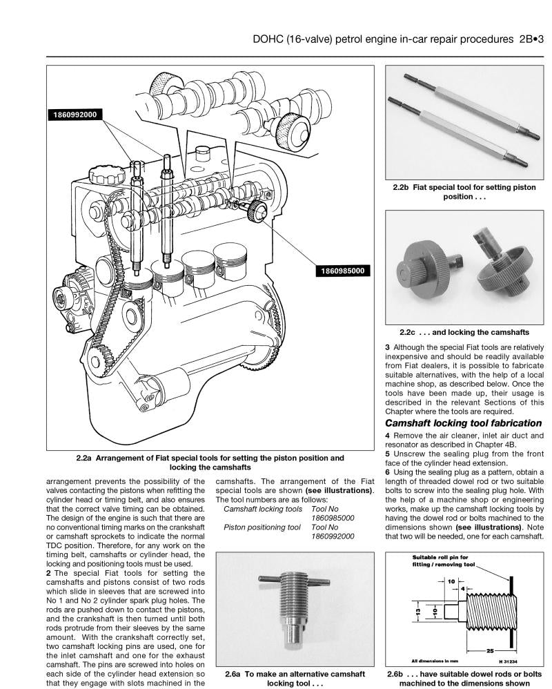 Fiat Punto Petrol & Diesel (94 - Oct 99) Haynes Repair Manual