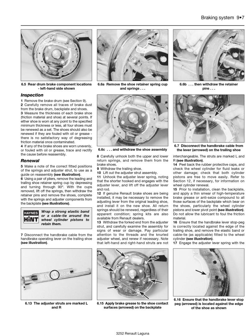 Renault Laguna Petrol & Diesel (94 - 00) Haynes Repair Manual