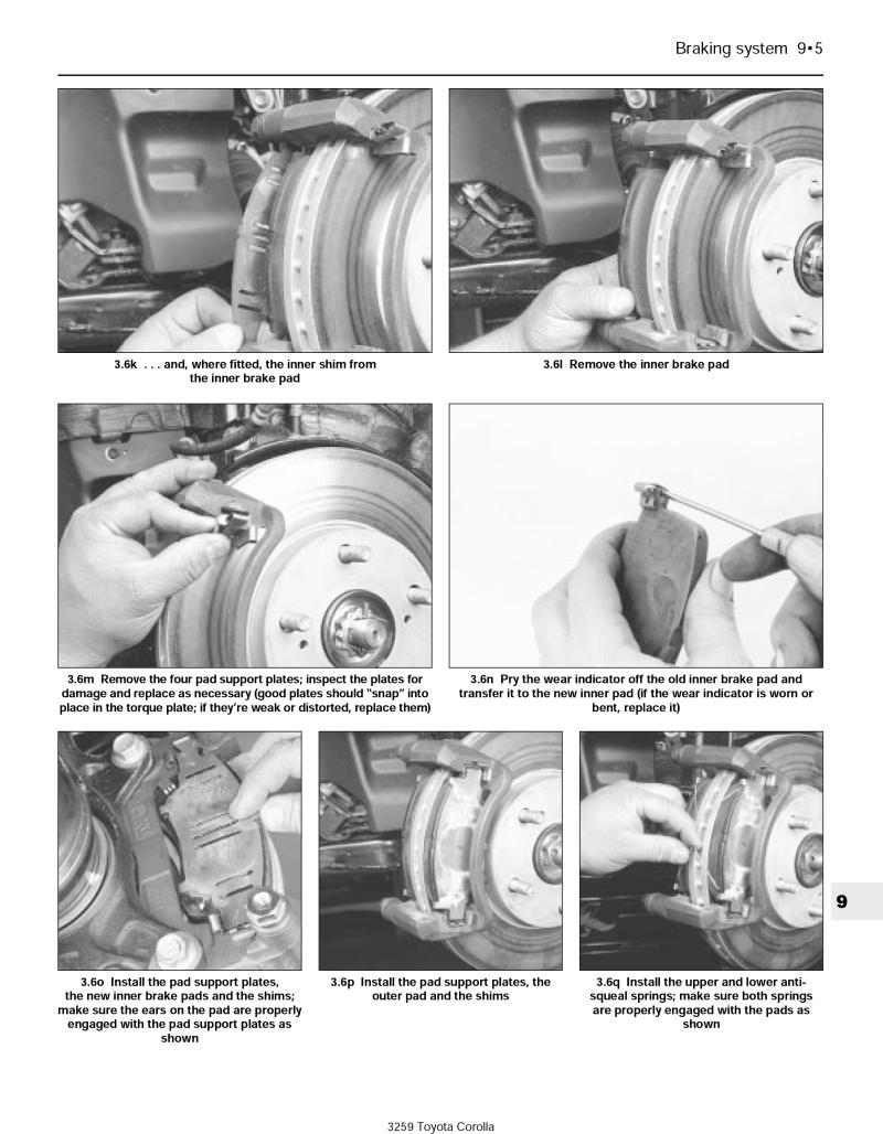 Toyota Corolla Petrol (Aug 92 - 97) Haynes Repair Manual