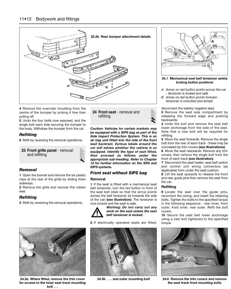 Volvo 850 Petrol (92 - 96) Haynes Repair Manual