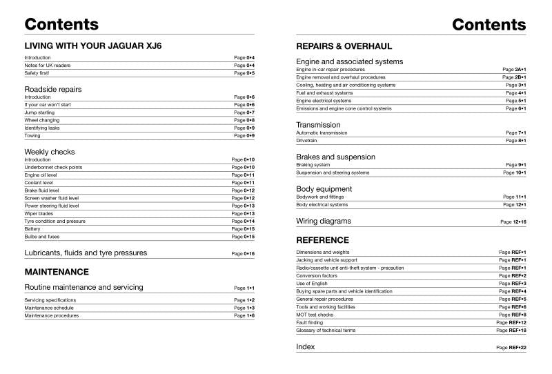 Jaguar XJ6 & Sovereign (Oct 86 - Sept 94) Haynes Repair Manual