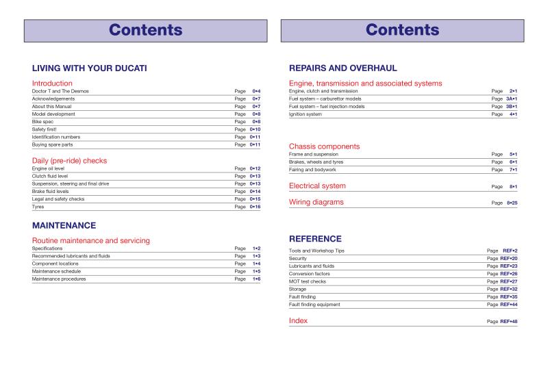 Ducati 600, 620, 750 & 900 2-valve V-Twins (91 - 05) Haynes Repair Manual