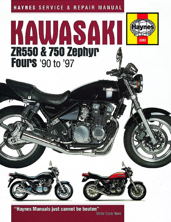 Kawasaki ZR550 & 750 Zephyr Fours (90 - 97) Haynes Repair Manual