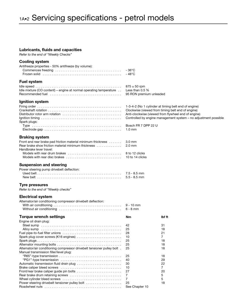 Rover 211, 214, 216, 218 & 220 Petrol & Diesel (Dec 95 - 99) Haynes Repair Manual