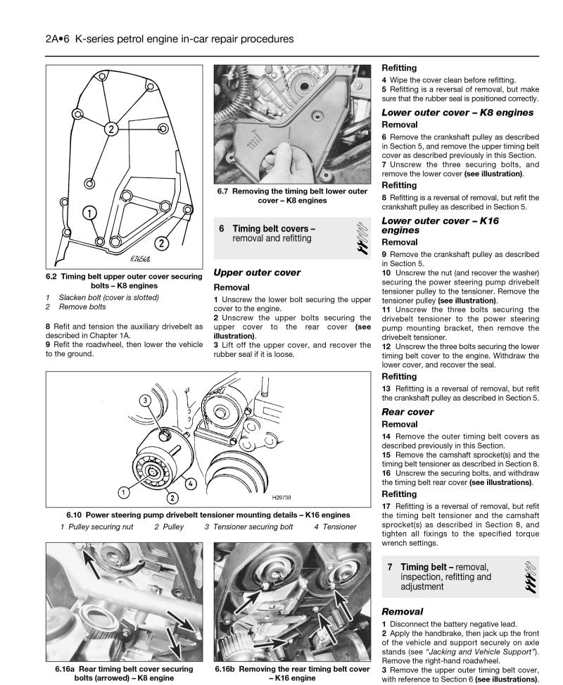 Rover 211, 214, 216, 218 & 220 Petrol & Diesel (Dec 95 - 99) Haynes Repair Manual