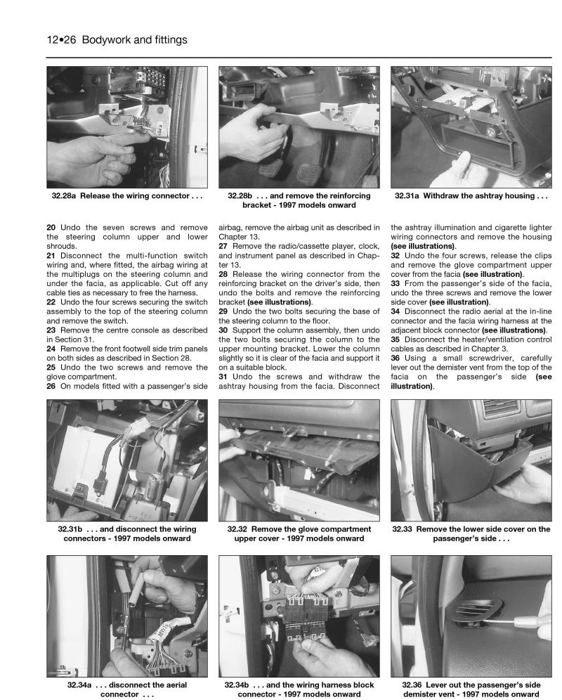 Vauxhall/Opel Frontera Petrol & Diesel (91 - Sept 98) Haynes Repair Manual