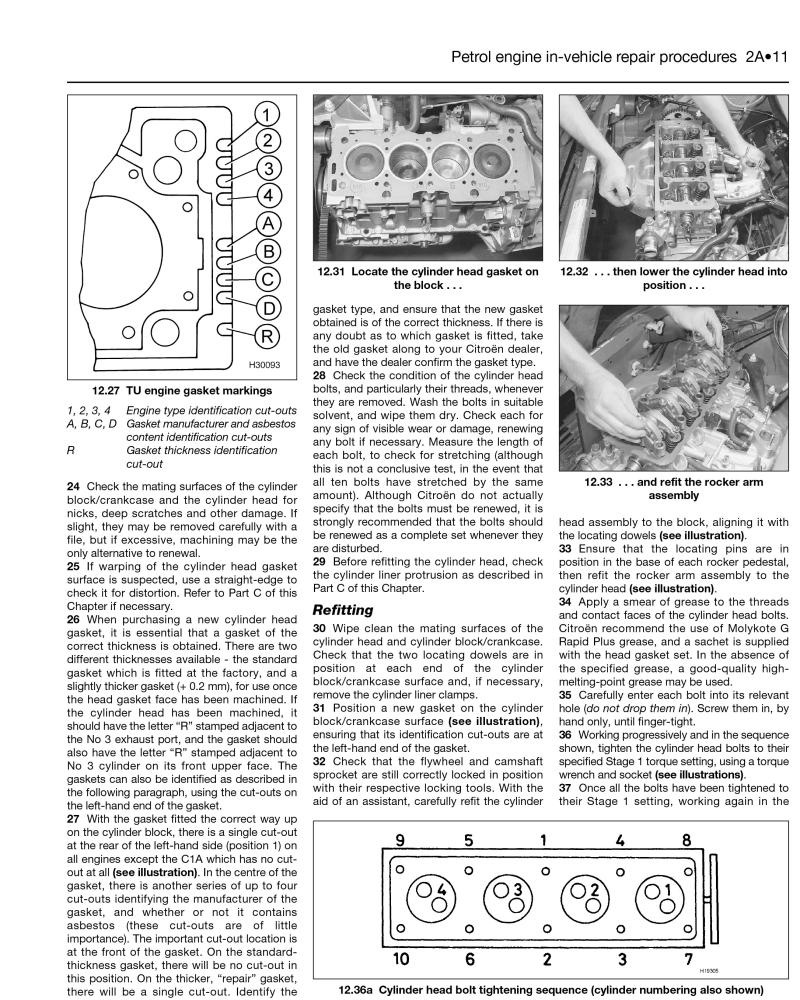 Citroen C15 Van Petrol & Diesel (89 - Oct 98) Haynes Repair Manual