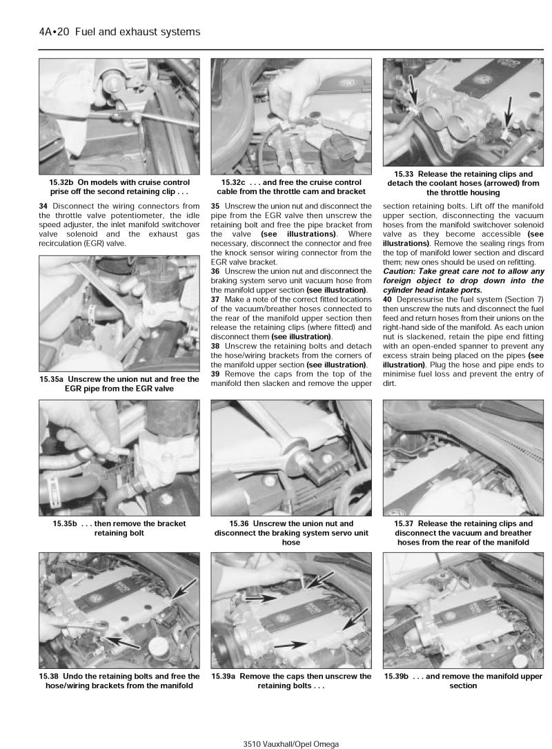 Vauxhall/Opel Omega Petrol (94 - 99) Haynes Repair Manual