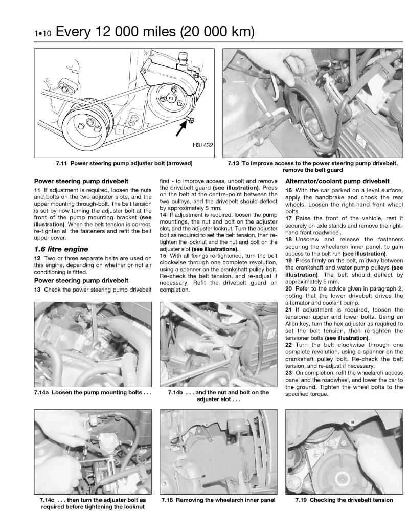 Fiat Bravo & Brava Petrol (95 - 00) Haynes Repair Manual