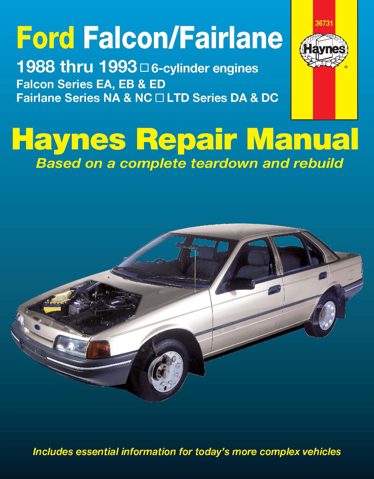 Ford Falcon, Fairlane and LTD (88-93) Haynes Repair Manual