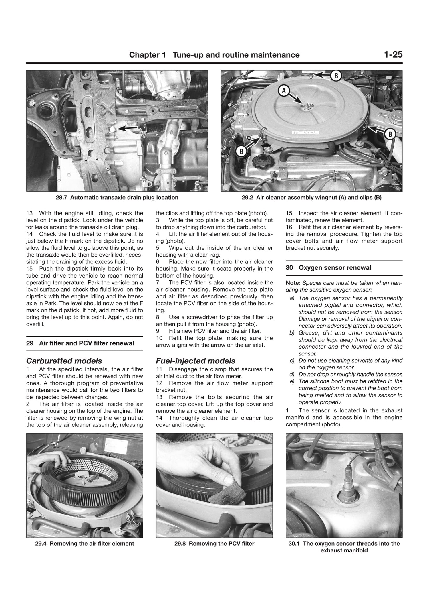 Ford Telstar and Mazda TX5 and 626 (83-90) Haynes Repair Manual