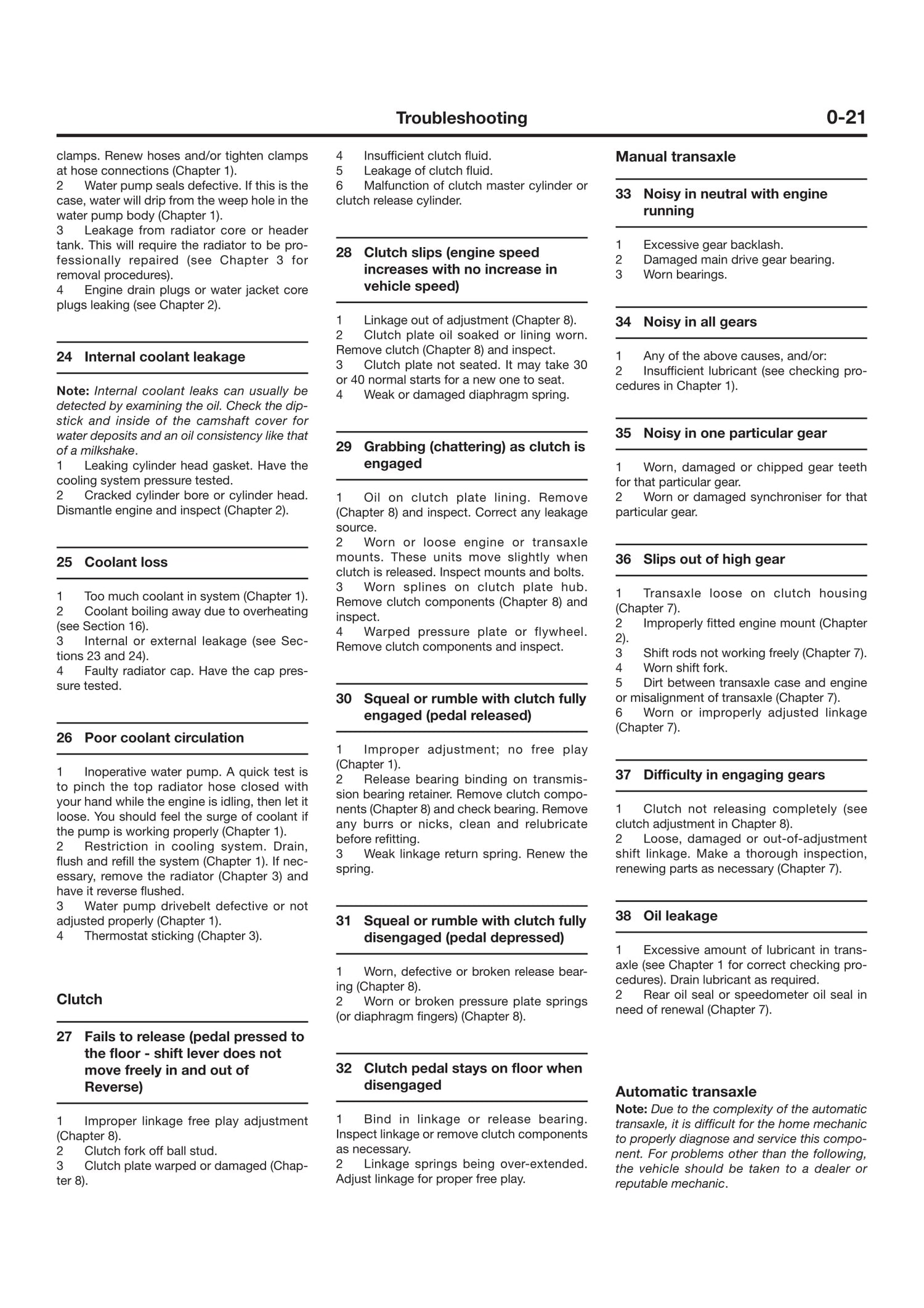 Ford Telstar and Mazda TX5 and 626 (83-90) Haynes Repair Manual