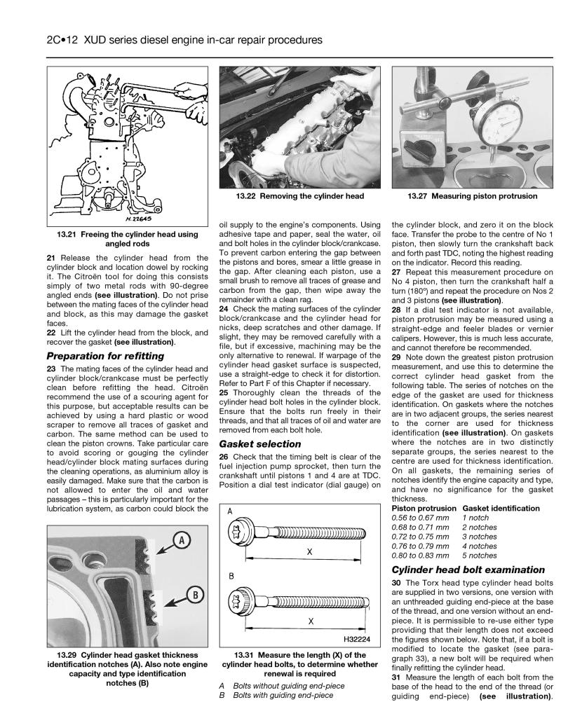 Citroen Xsara Petrol & Diesel (97 - Sept 00) Haynes Repair Manual