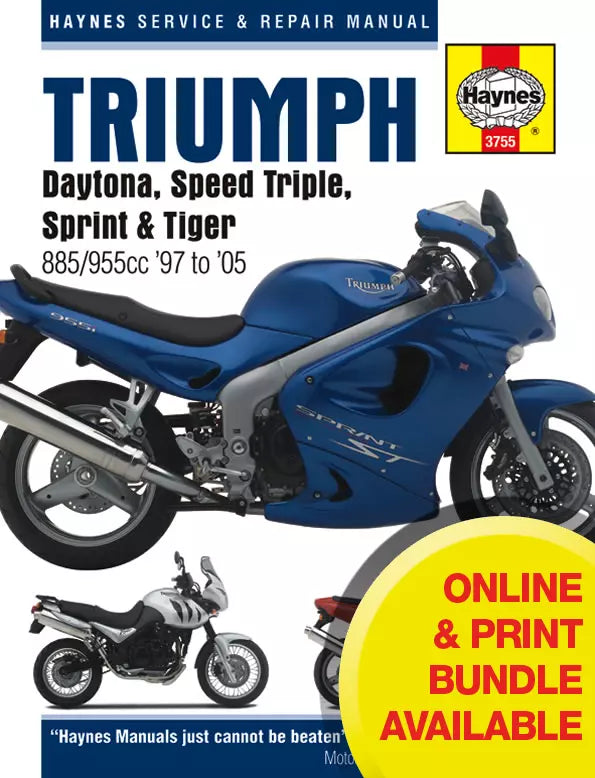 Triumph Fuel Injected Triples (97 - 05) Haynes Repair Manual Triumph Fuel Injected Triples (97 - 05) Haynes Repair Manual